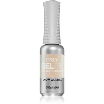 Orly Gelfx Gel gelový lak na nehty s použitím UV/LED lampy odstín Snow Worries 9 ml