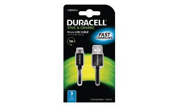 Duracell - napájecí a synchronizační kabel pro Micro USB zařízení 1m