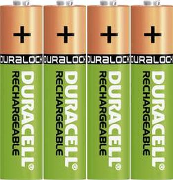 Akumulátor Duracell StayCharged, NiMH, AAA, 800 mAh, 4 ks