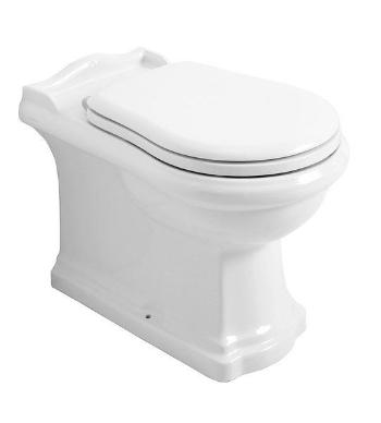 KERASAN RETRO WC mísa stojící, 39x43x61cm, spodní/zadní odpad 101601