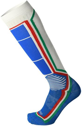 Mico Light weight Odor Zero X-Static Ski Socks - bianco 41-43