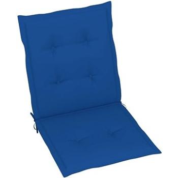 Podušky na zahradní židle 2 ks královsky modré 100 x 50 x 4 cm (314143)