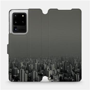 Flipové pouzdro na mobil Samsung Galaxy S20 Ultra - V063P Město v šedém hávu (5903516172115)