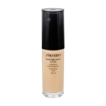 Shiseido Synchro Skin Glow SPF20 30 ml make-up pro ženy poškozená krabička Golden 2