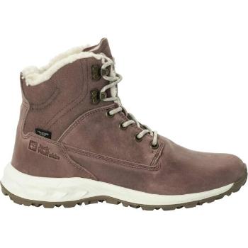 Jack Wolfskin QUEENSTOWN CITY TEXAPORE MID W Dámská zimní obuv, růžová, velikost