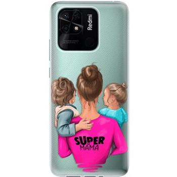 iSaprio Super Mama pro Boy and Girl pro Xiaomi Redmi 10C (smboygirl-TPU3-Rmi10c)
