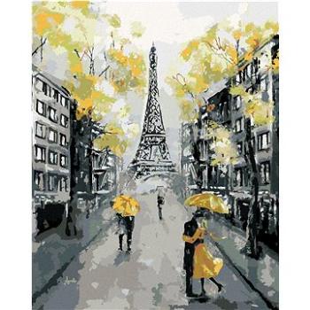Malování podle čísel - Žlutá Paříž (HRAbz33263nad)