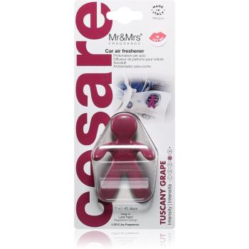 Mr & Mrs Fragrance Cesare Tuscany Grape vůně do auta 1 ks