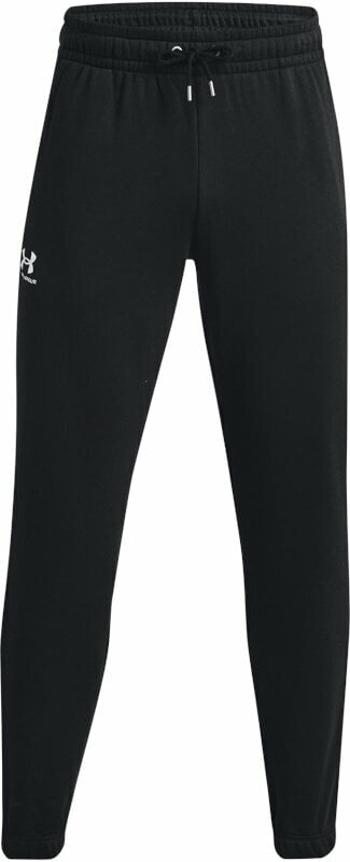 Under Armour Men's UA Essential Fleece Joggers Black/White 2XL Fitness kalhoty