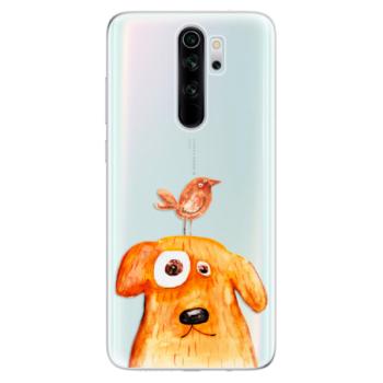 Odolné silikonové pouzdro iSaprio - Dog And Bird - Xiaomi Redmi Note 8 Pro