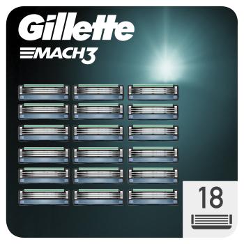 Gillette Mach3 pánské náhradní holicí hlavice 18 ks