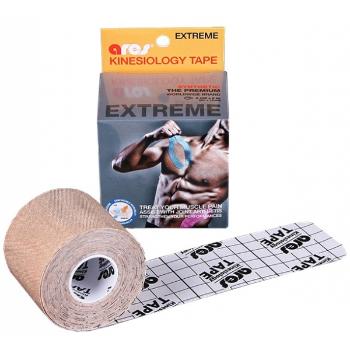 Ares KINESIO TAPE ZLATA 5CM X 5M Sportovní tejp, béžová, velikost 500