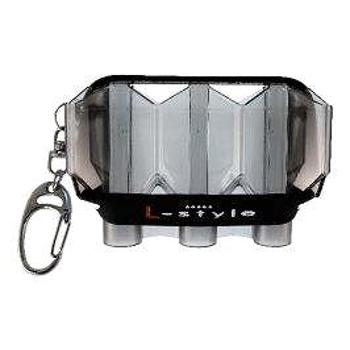 L Style Pouzdro na šipky Krystal Flight Case - clear black (288688)