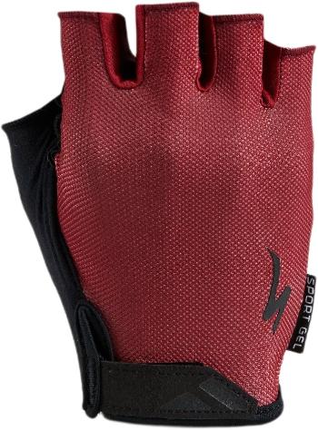 Specialized Women's Body Geometry Sport Gel Glove Short Finger - maroon S