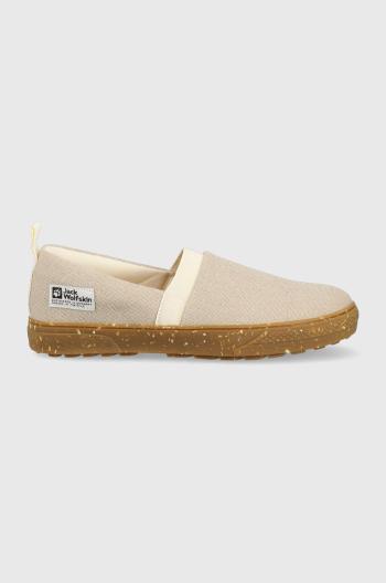 Espadrilky Jack Wolfskin šedá barva