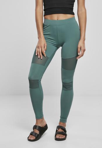 Urban Classics Ladies Tech Mesh Leggings paleleaf - XL