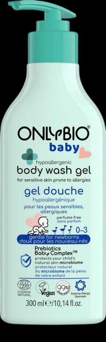 OnlyBio Hypoalergenní mycí gel pro miminka 300 ml