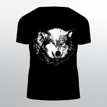 Pánské tričko Classic Heavy Wolf