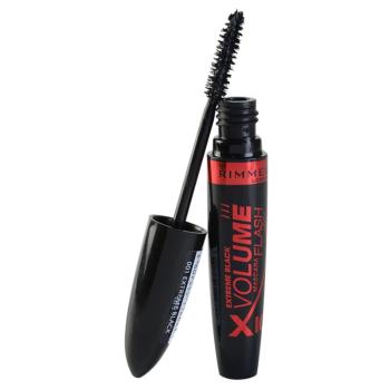 Rimmel Volume Flash X10 Extreme Black řasenka pro objem a zahuštění řas odstín 001 Extreme Black 8 ml