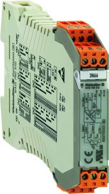 RTD transformer, Tension clamp connection Weidmüller WTZ4 PT100/3 V 0-10V 8432130000 1 ks