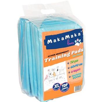 MakaMaka Super Absorbent Training Pads for Pets 
XL – 60 × 90 cm 20 ks (5903754416125)