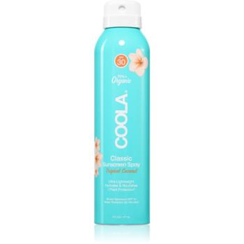 Coola Tropical Coconut opalovací sprej SPF 30 177 ml