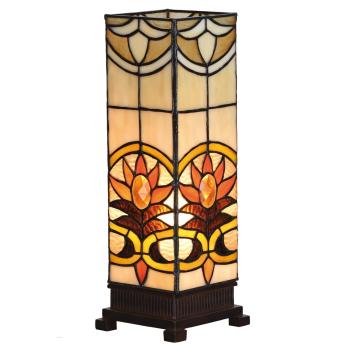 Stolní lampa Tiffany Fleur - 12*35 cm 1x E14 / Max 40W 5LL-5779