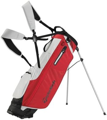 TaylorMade Flextech Superlite Stand Bag Silver/Red