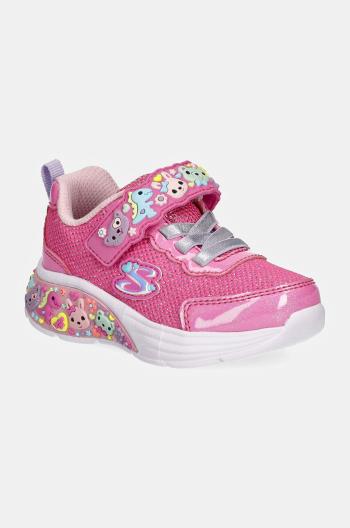 Dětské sneakers boty Skechers MY DREAMERS růžová barva