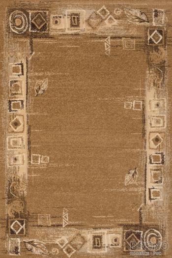 Sintelon koberce  240x340 cm Kusový koberec Solid 07 ODO - 240x340 cm Hnědá