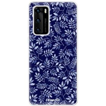 iSaprio Blue Leaves pro Huawei P40 (bluelea05-TPU3_P40)