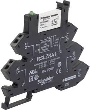 Zátěžové relé Schneider Electric RSL1PRBU, 24 V/DC, 24 V/AC, 6 A, 1 přepínací kontakt, 1 ks