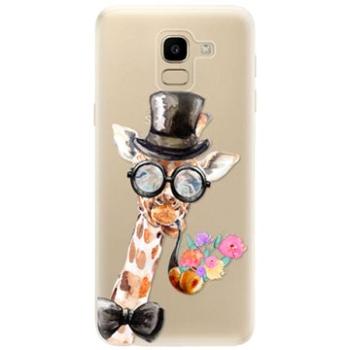 iSaprio Sir Giraffe pro Samsung Galaxy J6 (sirgi-TPU2-GalJ6)