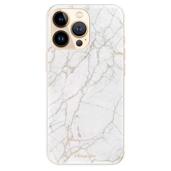 Odolné silikonové pouzdro iSaprio - GoldMarble 13 - iPhone 13 Pro Max