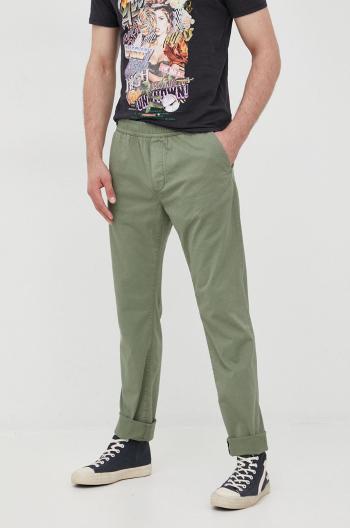 Kalhoty s.Oliver pánské, zelená barva, jogger