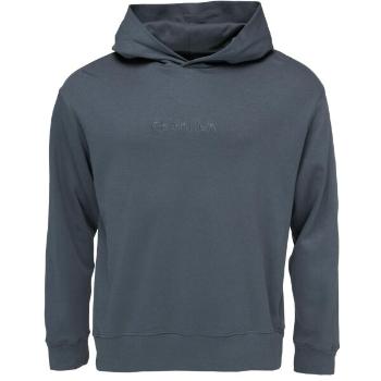 Calvin Klein L/S HOODIE Pánská mikina, tmavě modrá, velikost