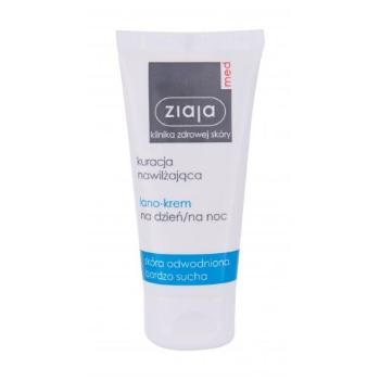 Ziaja Med Hydrating Treatment Day And Night Lanolin 50 ml denní pleťový krém na všechny typy pleti; výživa a regenerace pleti; na dehydratovanou pleť