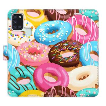 Flipové pouzdro iSaprio - Donuts Pattern 02 - Samsung Galaxy A21s