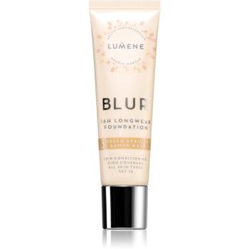 Lumene Nordic Makeup Blur dlouhotrvající make-up SPF 15 odstín 3 Fresh Apricot 30 ml