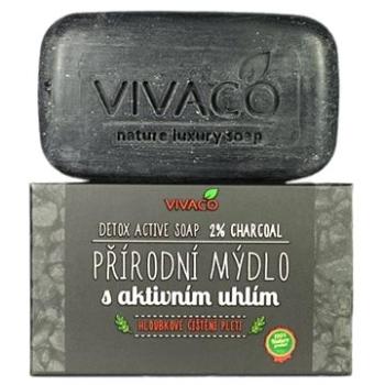 VIVACO Přírodní mýdlo s aktivním uhlím 100 g (8595635206528)