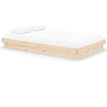 Rám postele masivní dřevo 120 × 200 cm, 819902 (819902)