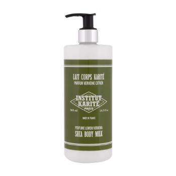 Institut Karité Shea Body Milk Lemon Verbena 500 ml tělové mléko pro ženy