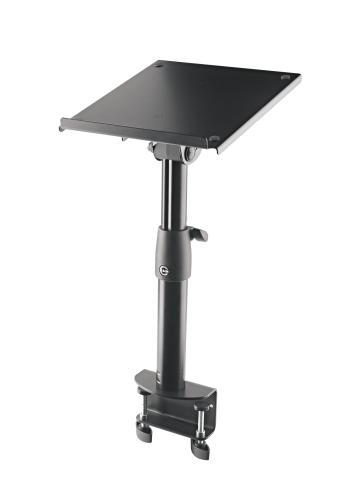 K&M 26778 Tiltable clamping desktop monitor stand