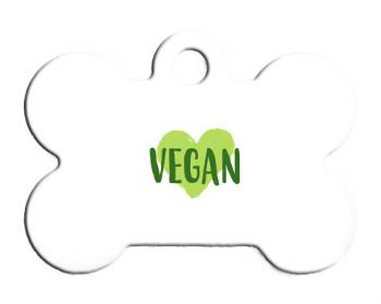 Psí známka kostička VEGAN