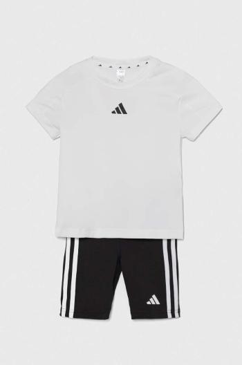 Dětská souprava adidas šedá barva