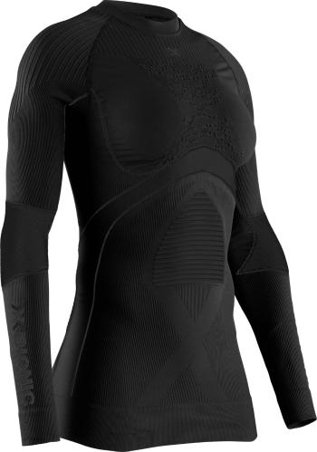 X-Bionic Energy Accumulator 4.0 Shirt Round Neck Lg Sl Wmn - black/black L