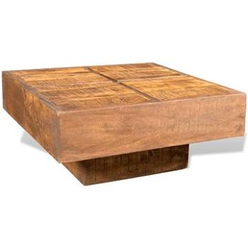Konferenční stolek z mangovníkového dřeva čtvercový hnědý (241132)