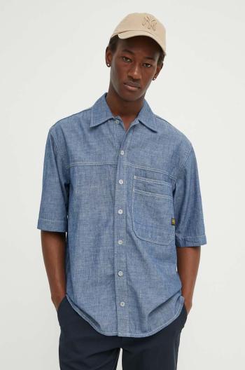 Bavlněná košile G-Star Raw relaxed, s klasickým límcem, D24603-D558