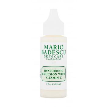 Mario Badescu Hyaluronic Emulsion With Vitamin C 29 ml pleťové sérum na suchou pleť; na smíšenou pleť; na rozjasnění pleti