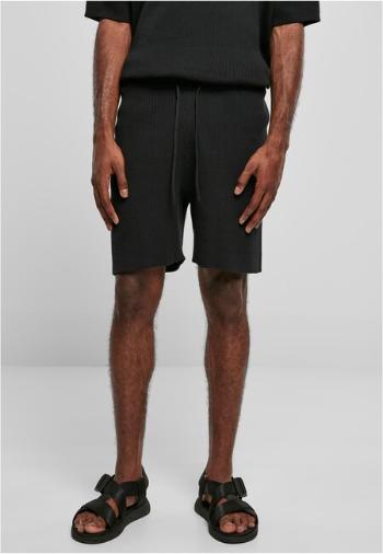 Urban Classics Ribbed Shorts black - M